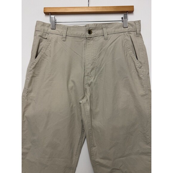 Buck Mason Pants Mens 31 Ivory Beige Chino Stretch Spandex Preppy Golf - Picture 3 of 12